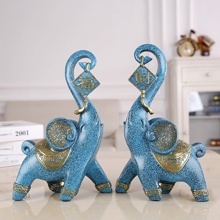 タイ製 金の象の装飾品 新品 Amazon.co.jp: Grannerton 樹脂工芸品タイの象金飾り象 ホーム